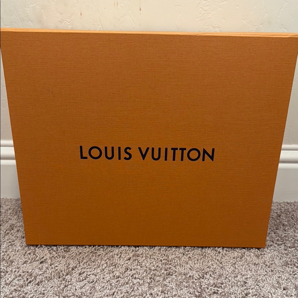 Large Louis Vuitton Signature Orange Box
